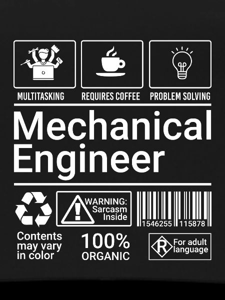 Mechanical Engineer Description Sarcastic Geek