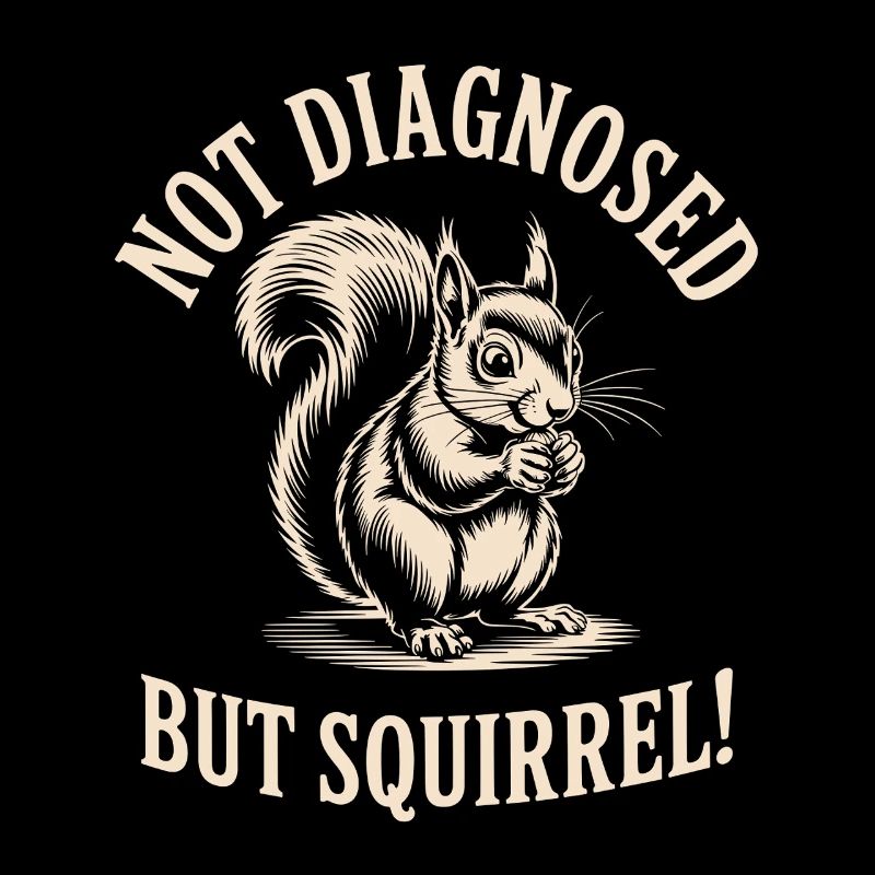 Undiagnosed, but squirrels!
