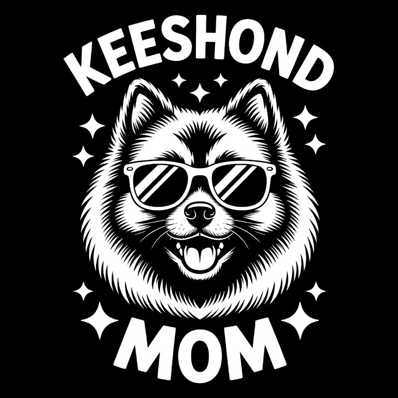 Keeshond Spruch Mama Lustiges Keeshond Geschenk
