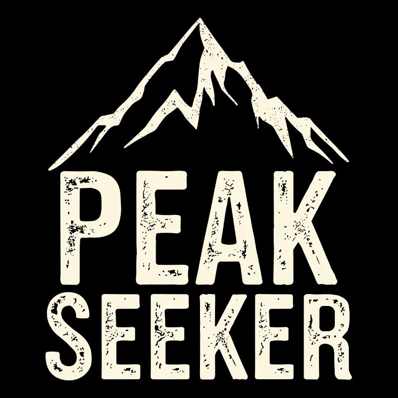 Summit hunter motif Peak Seeker