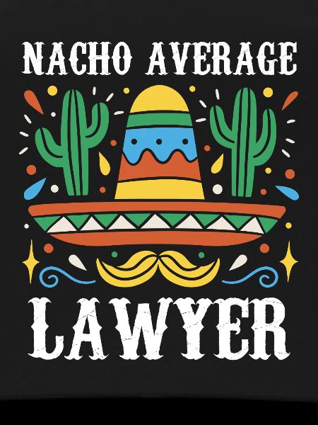 Nacho Average Lawyer Illustration