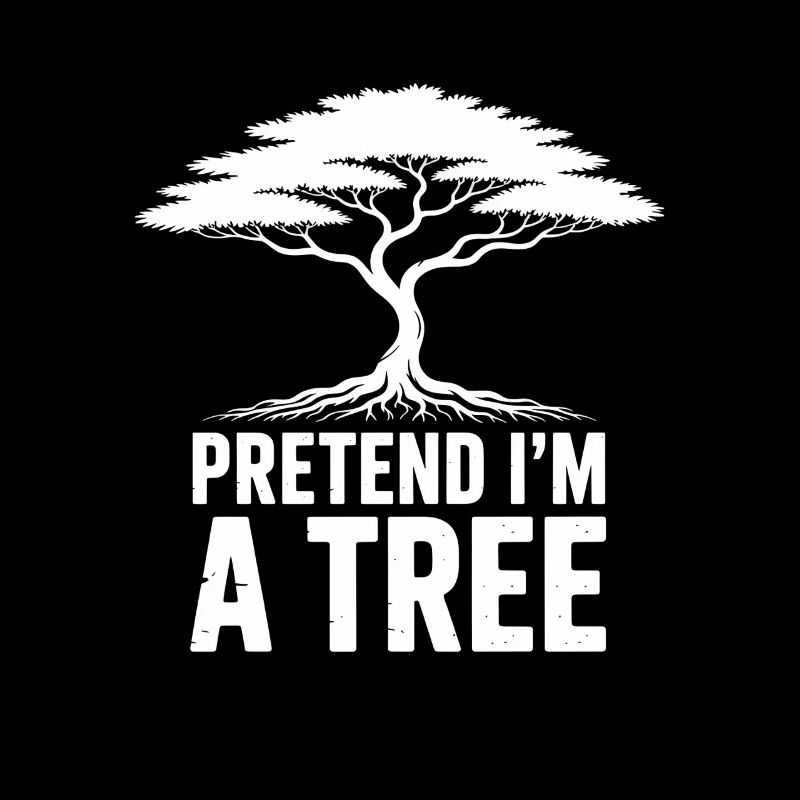 Pretend In A Tree Tree Humor Nature