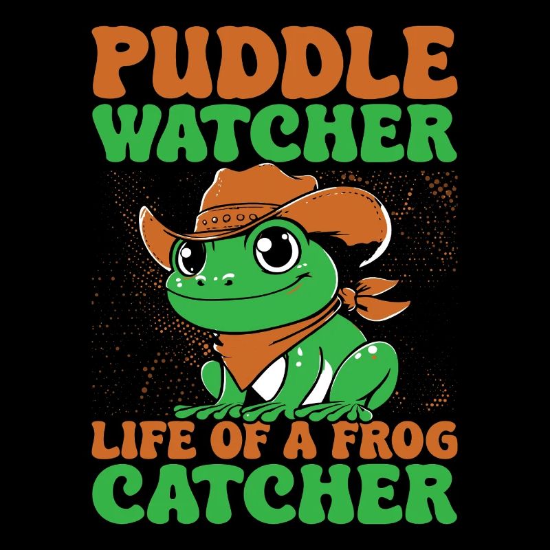 Attrape-grenouilles Puddle Watcher La vie d’une grenouille