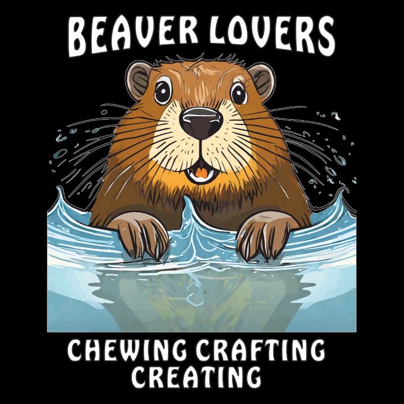 BEAVER LOVERS CHEWING CRAFTING CREATING