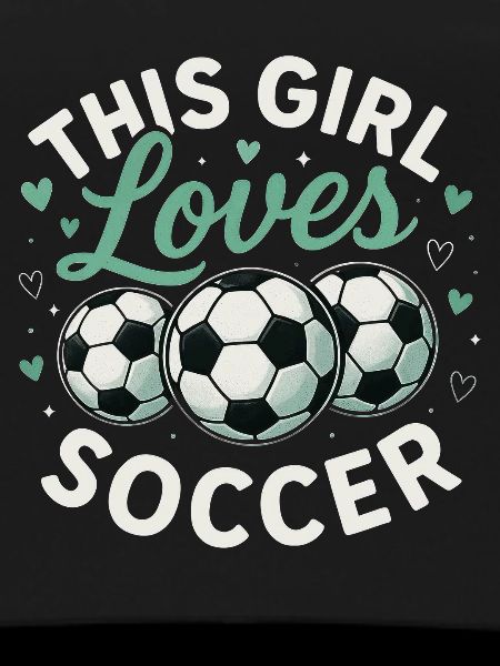 Cette fille aime le football