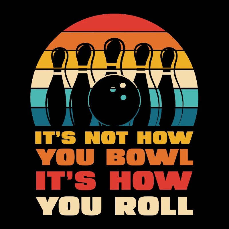 Retro Bowling Roll-Style