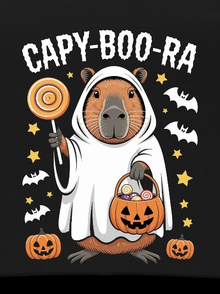 Capybara Halloween Capy-Boo-Ra Fun