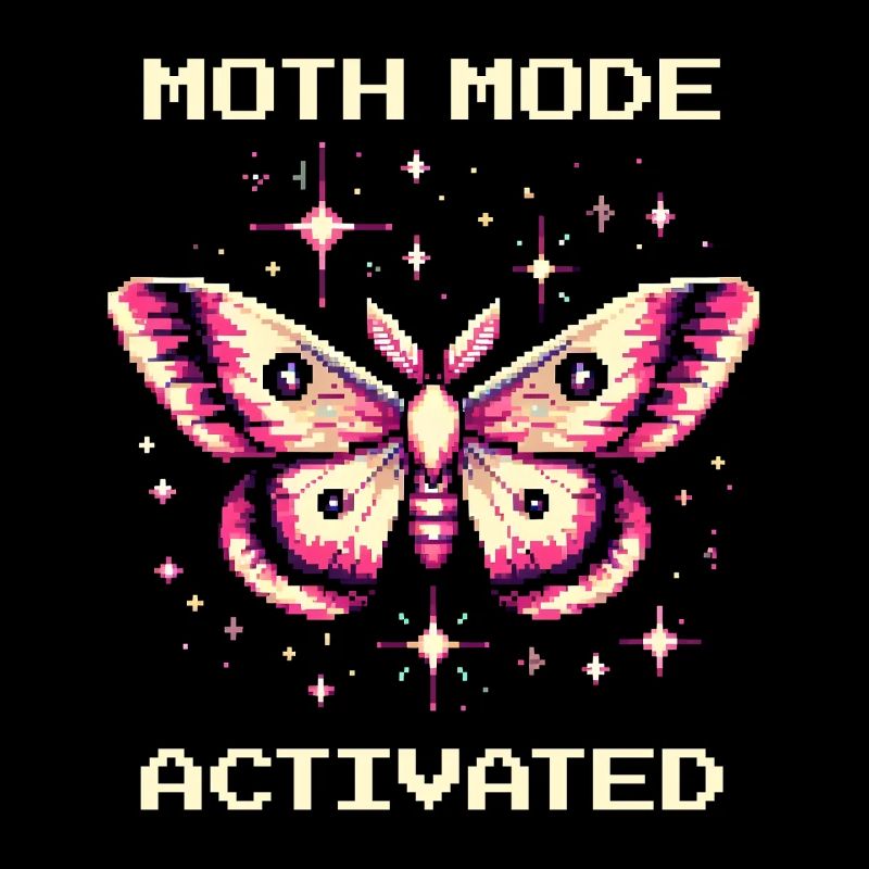 Mode papillon de nuit activé | Drôle de dicton de joueur