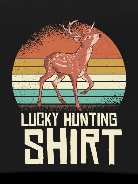 Deer Retro Sunset Shirt