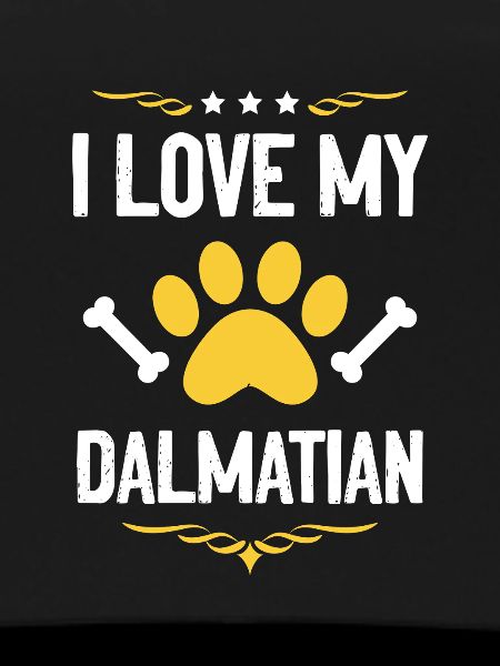 J’adore mon dalmatien