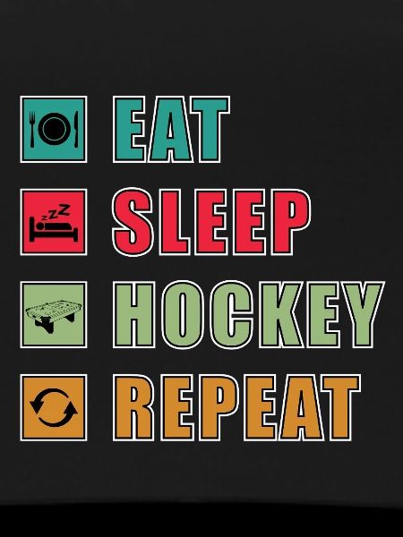 Eat Sleep Hockey Repeat