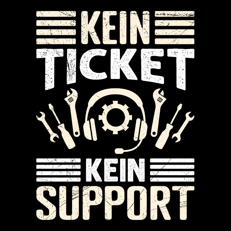 Nerd Computer PAS DE TICKET PAS DE SUPPORT DRÔLE