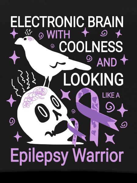 Electronic brain funny epilepsy saying