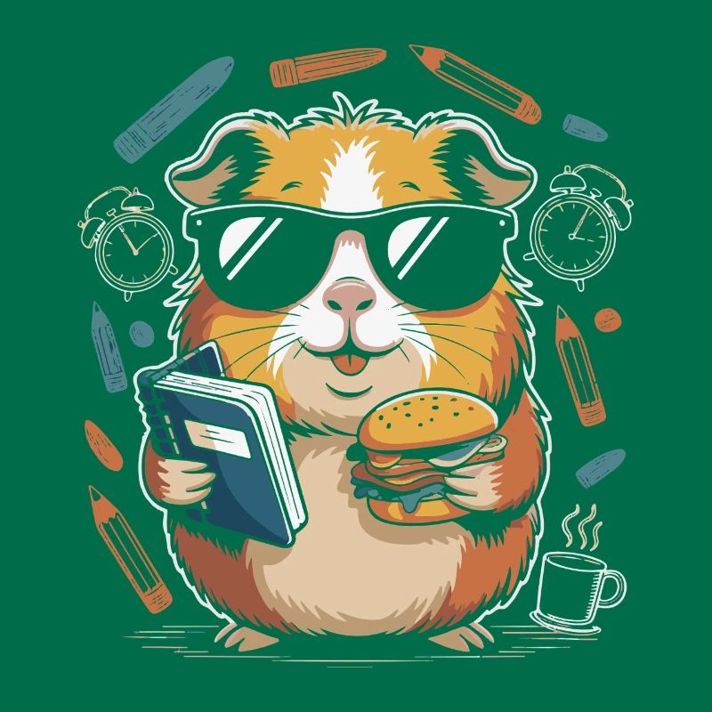 Buchheld Hamster mit Burger