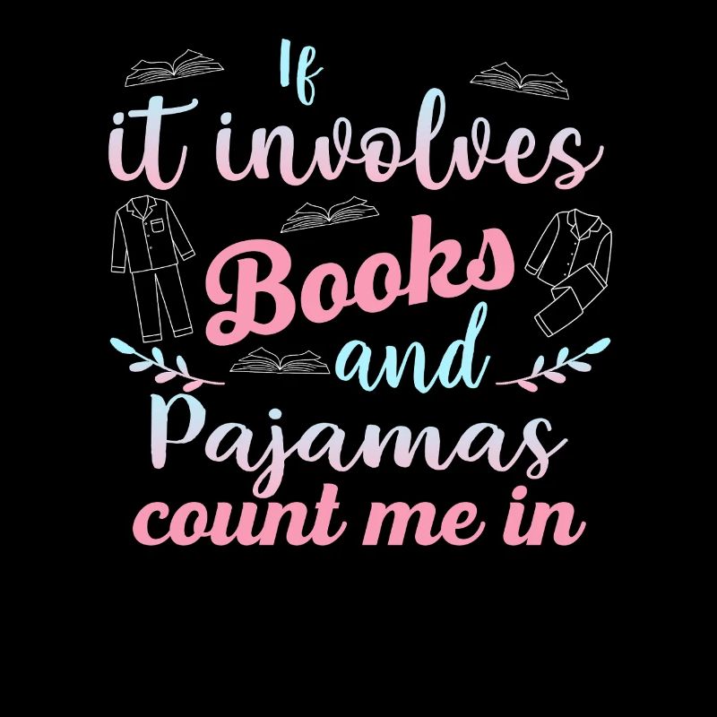Bücher & Pyjamas Pastell-Design