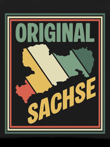 Original Sachsen Karte