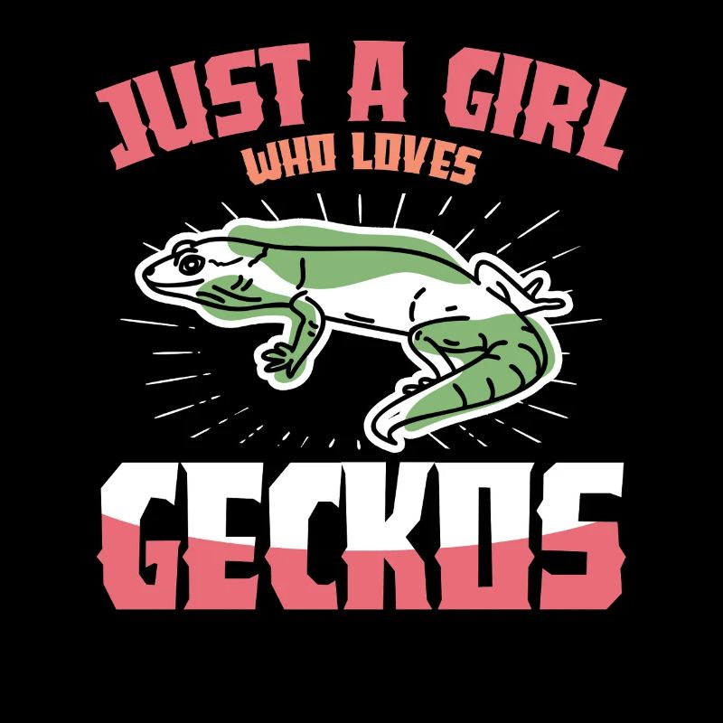 Gecko Vibes: Nur ein Mädchen