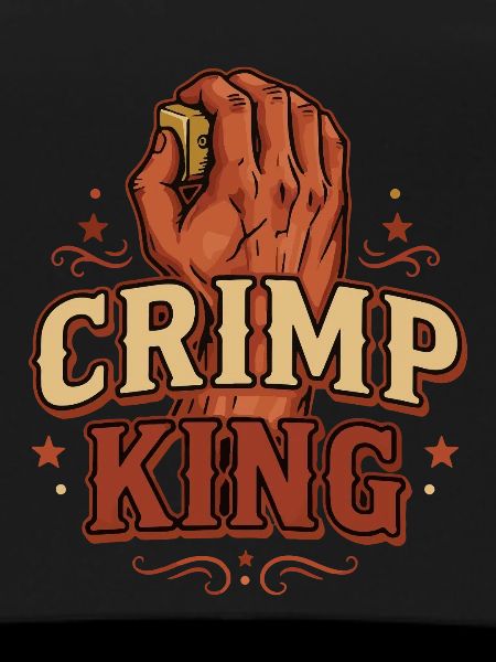 Crimp King Felskletter-Boulder-Spaß