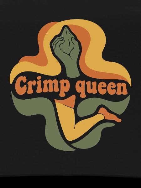 Crimp Queen Kletterer, Bouldering-Klettererin, Kletterin
