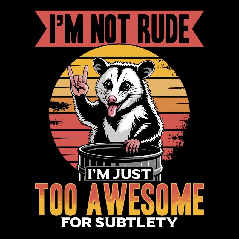Funny Opossum