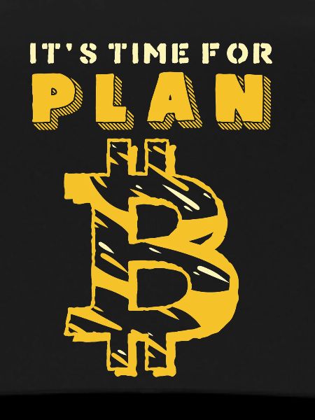 PlanB Crypto Humor Graphic