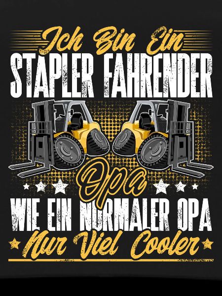 Staplerfahrer Opa
