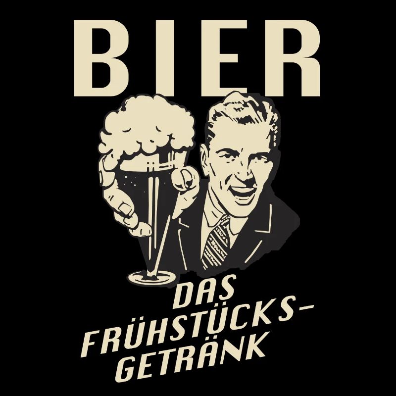 Bier, das Frühstücksgetränk