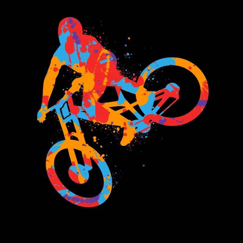 VTT Vélo VTT Coloré Garçon Descente Alpine