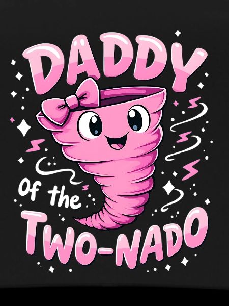Daddy Two-Nado Pink Swirl