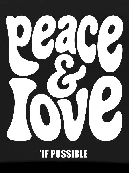 PEACE LOVE #2 - let's talk