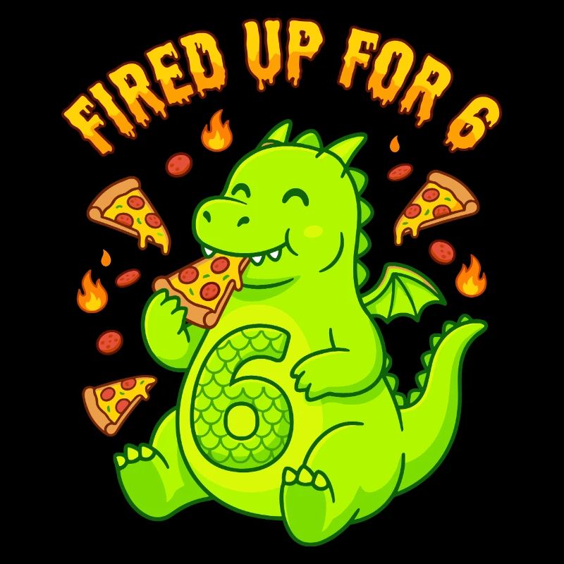 Fired Up For 6 Dragon Pizza
