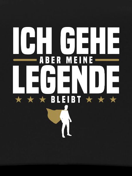 But my legend remains