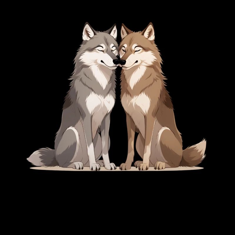 Hugging Wolves Duo