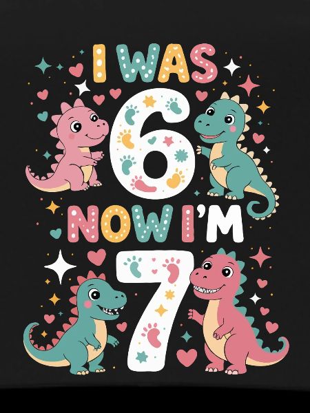 From six to seven dinosaurs