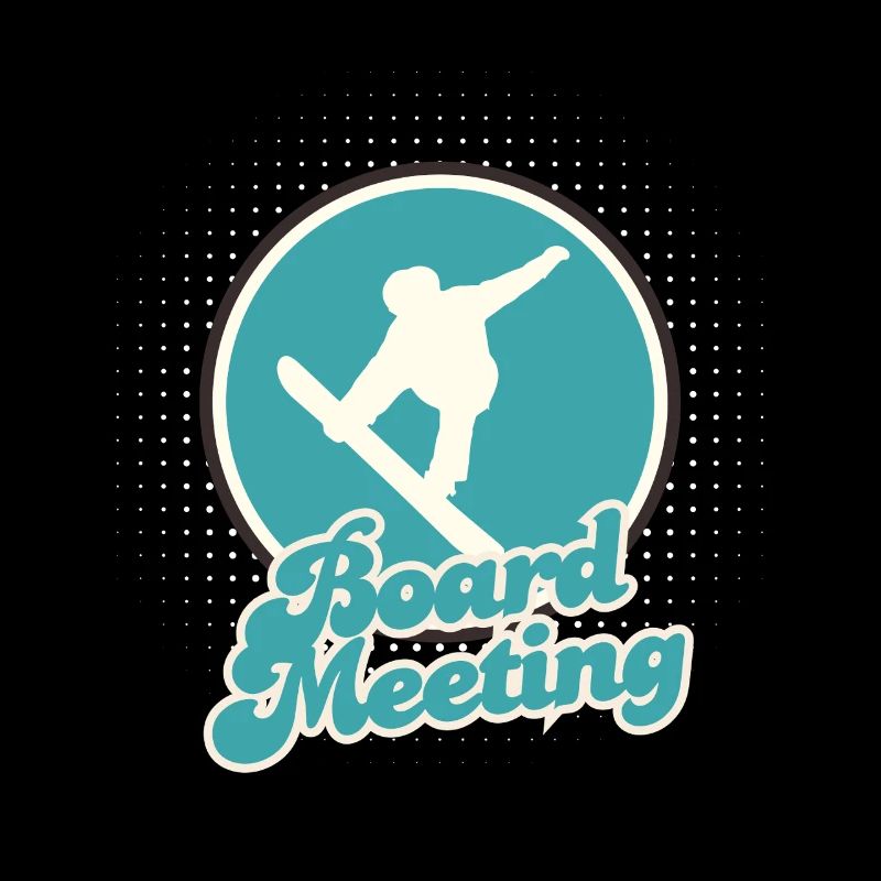 Snowboarding Board Meeting