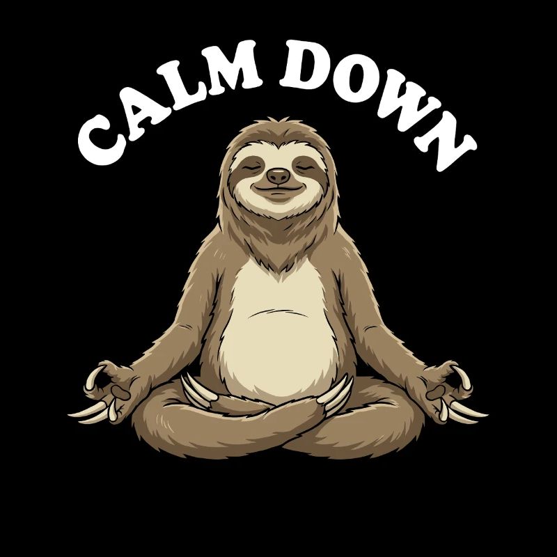 Silent Sloth Meditation Moment