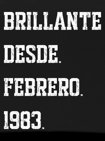 Birthday: February 1983