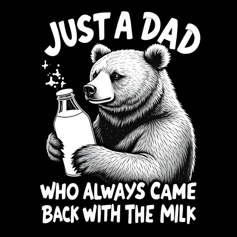 Bär mit Milch – Vatertier Spruch