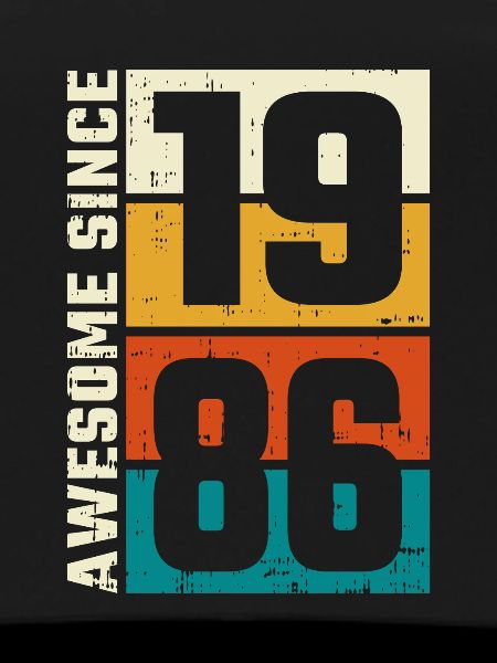 Retro 1986 Games Logo