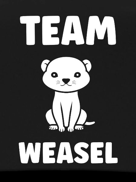 Team Weasel Mascotte Dessin