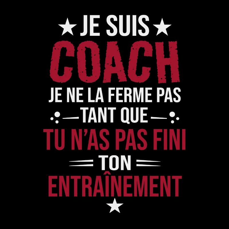 Ich bin Coach, ich höre nicht auf, bis du es getan hast