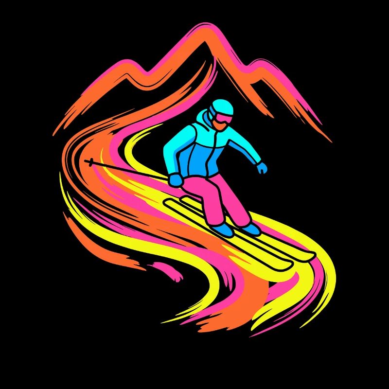Skifahrer