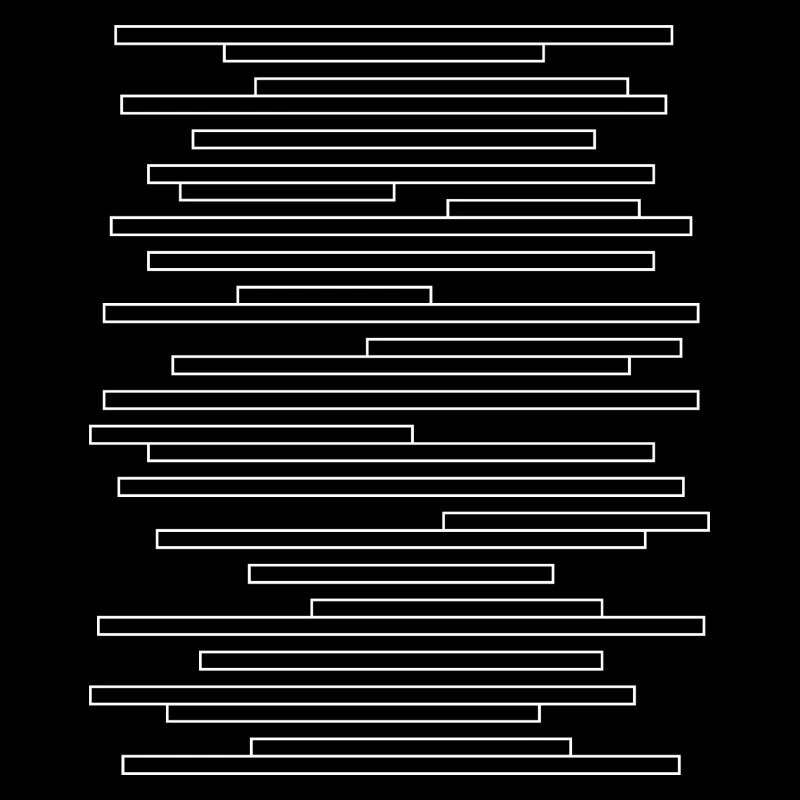 Linien Wellengeometrisches Muster