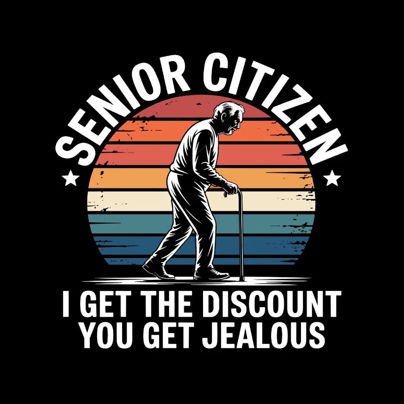 Retraite drôle avec réduction pour seniors