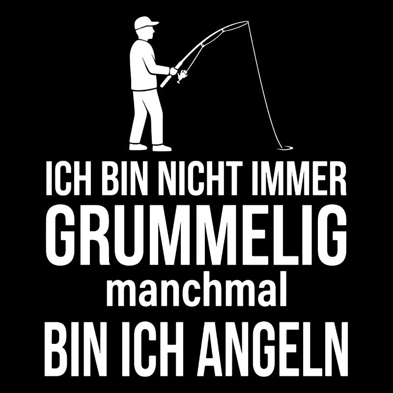 Not always grumpy, sometimes fishing
