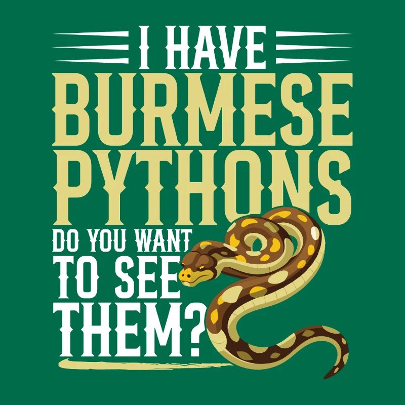 Burmesische Python HDE Schlangen-Stofftier-Reptil