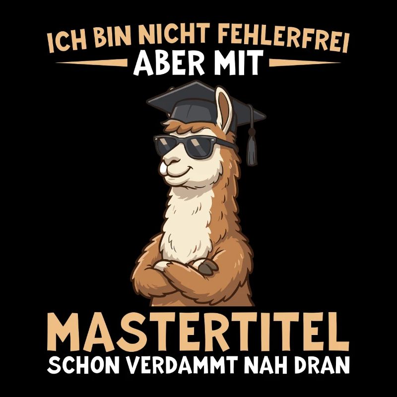 Master's Title Lama: Almost Flawless Graduation