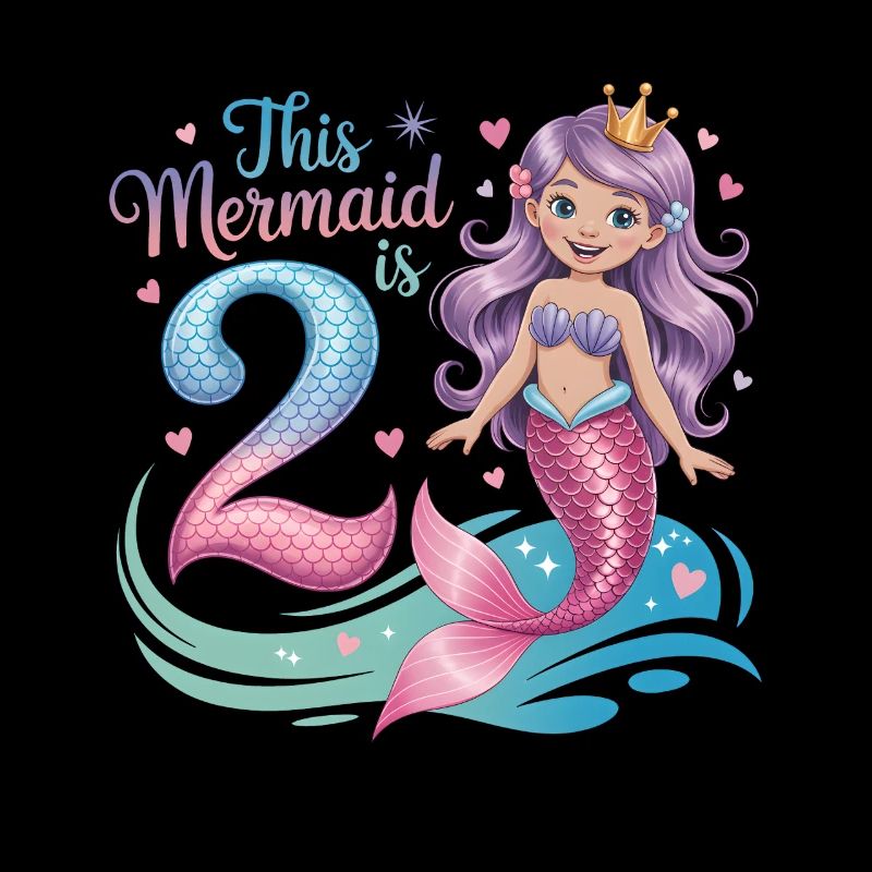 Sirène 2e anniversaire 2 ans
