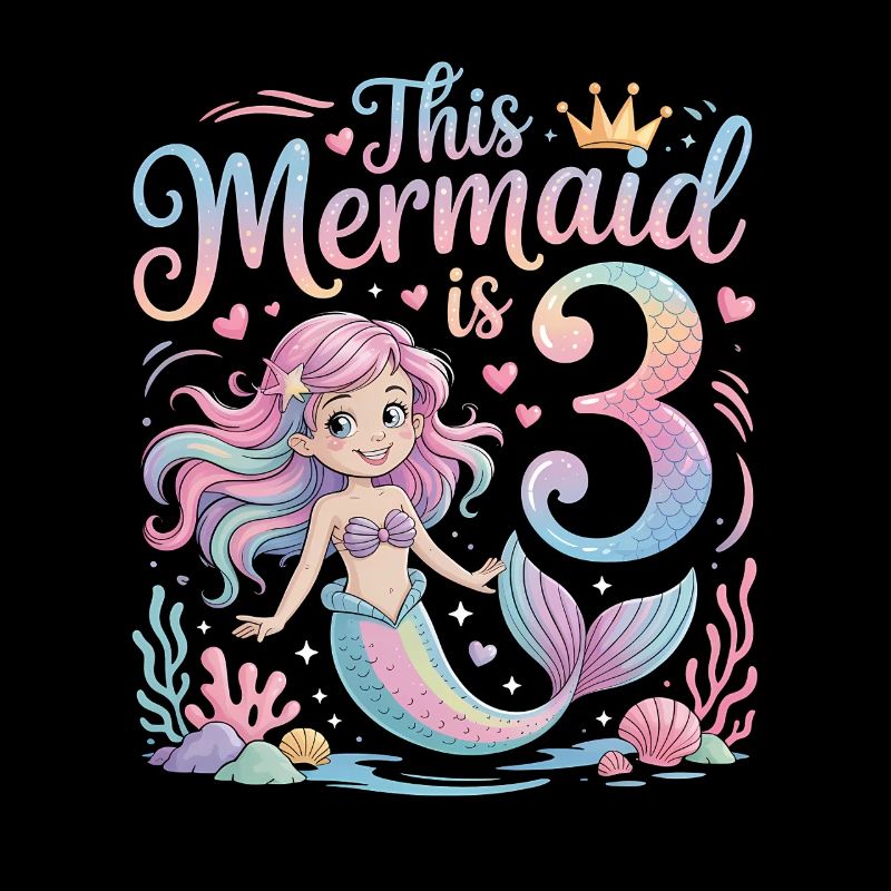 3e anniversaire de la sirène 3 ans