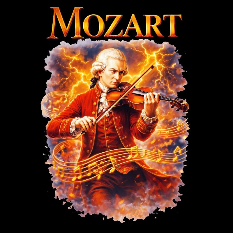Violon Tempête de feu de Mozart